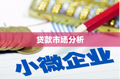 中卫贷款市场分析