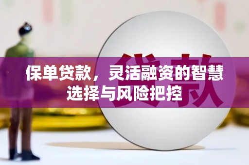 八德保单贷款，灵活融资的智慧选择与风险把控