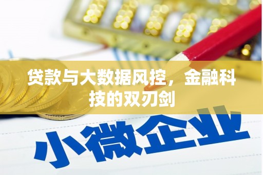 交口贷款与大数据风控，金融科技的双刃剑