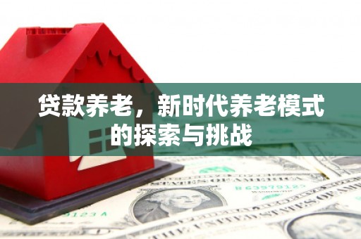水城贷款养老，新时代养老模式的探索与挑战