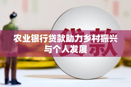 林西农业银行贷款助力乡村振兴与个人发展