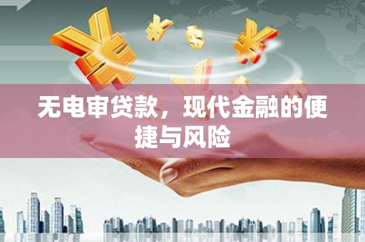 枋寮无电审贷款，现代金融的便捷与风险