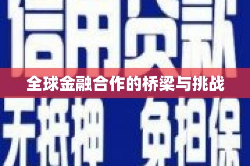 太和全球金融合作的桥梁与挑战